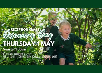 Reception Discovery Day - Are you looking for your child's first school?