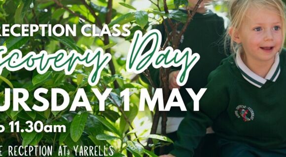 Reception Discovery Day - Are you looking for your child's first school?