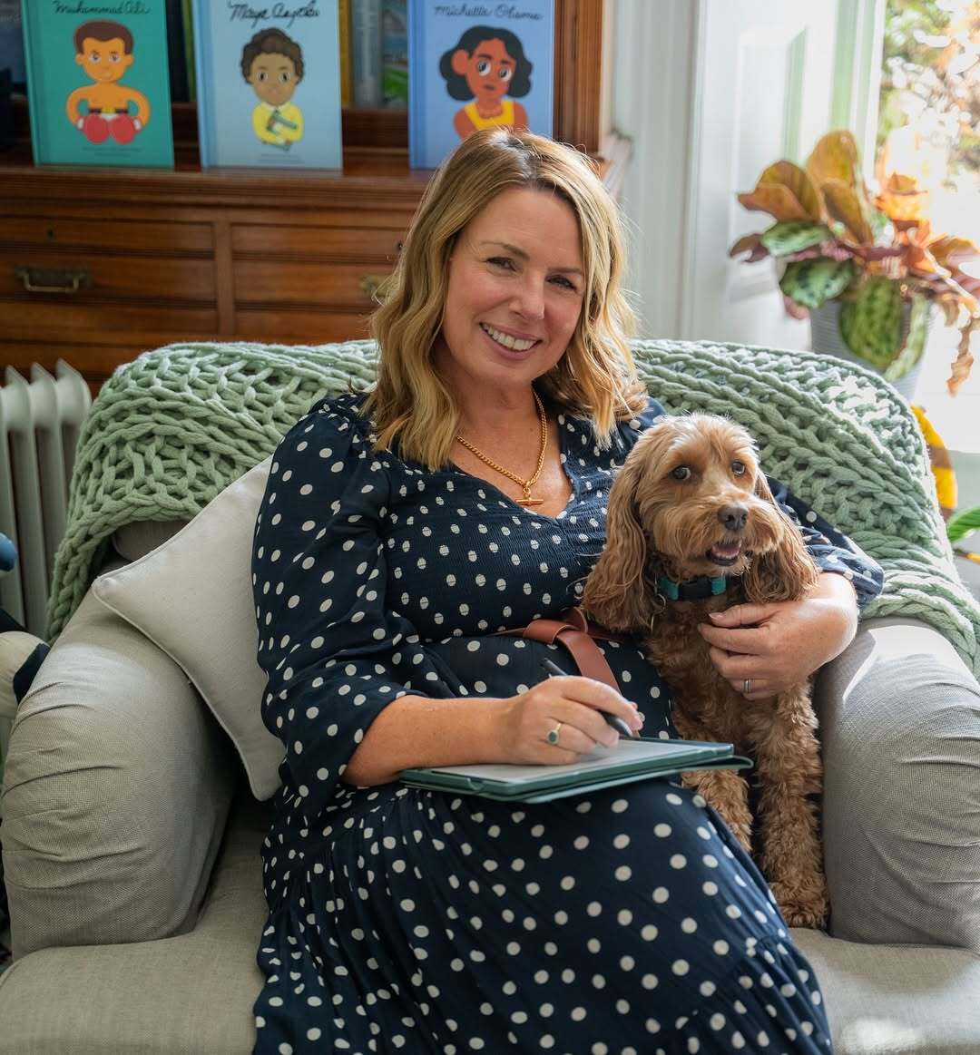 Yarrells School Clare Cunningham and Winnie