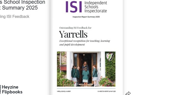 Yarrells School ISI Inspection Report Summary